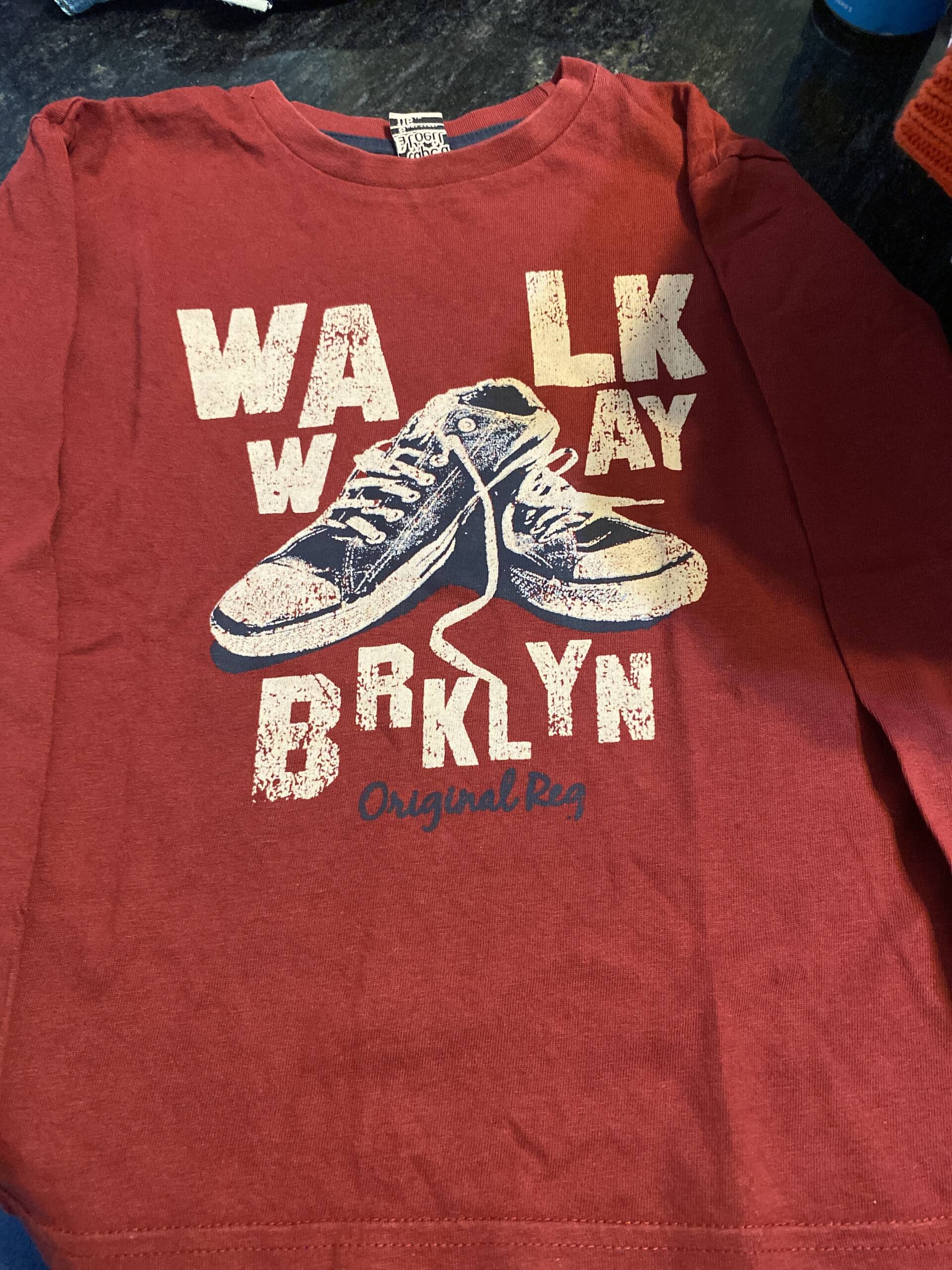 T shirt manche longue Tape à l’œil 5-6 ans