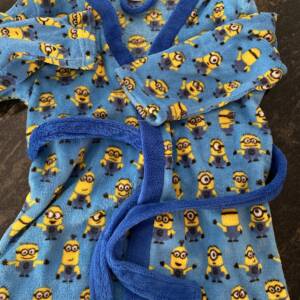 Peignoir Minion 5-6 ans