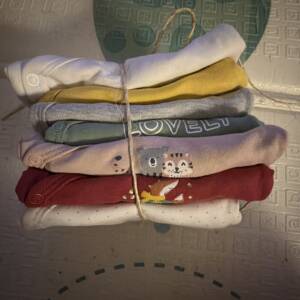 LOT de 7 bodys manches longues verbaudet 50 cm Vertbaudet 0-3 mois