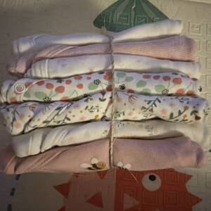 LOT de 7 bodys manches longues 50 cm Verbaudet 0-3 mois