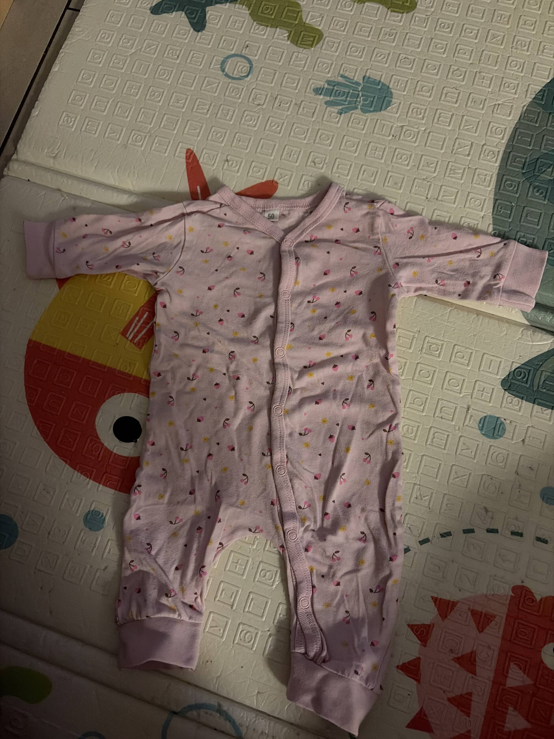 Pyjama zeeman 50 cm naissance Zeeman 0-3 mois