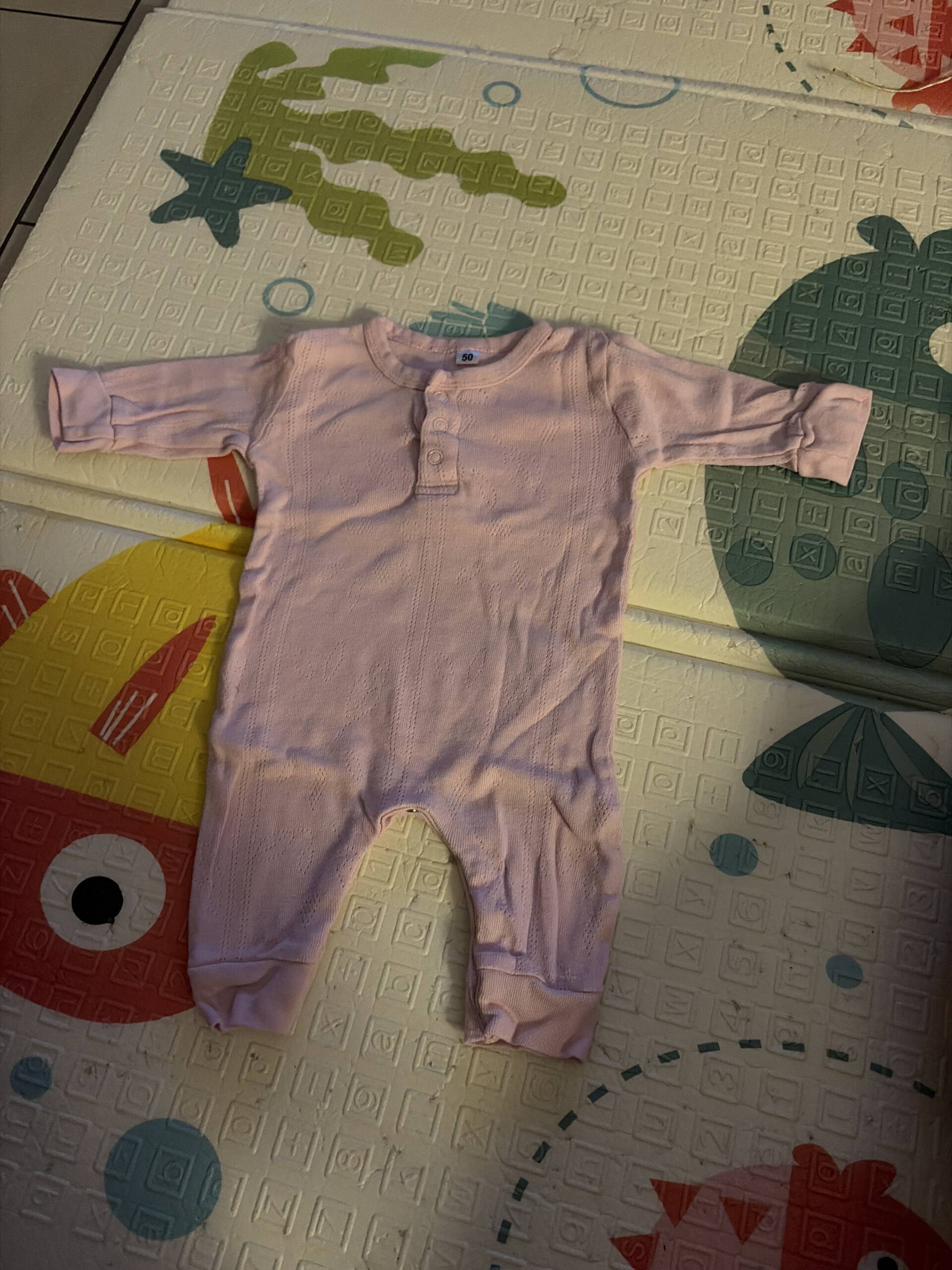 Pyjama zeeman 50 cm naissance Zeeman 0-3 mois