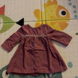 Robe rose lune étoiles verbaudet 54 cm 1 mois Verbaudet 0-3 mois