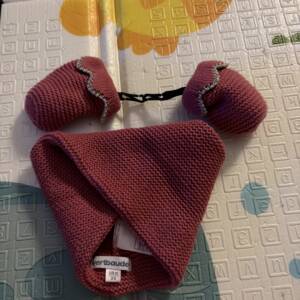 Snood+ moufles verbaudet Verbaudet 0-3 mois