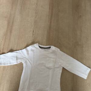 Pull fin avec poche blanc Kiabi 0-3 mois
