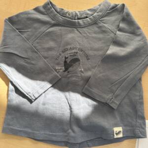 T shirt ML baleine 1 mois La Redoute