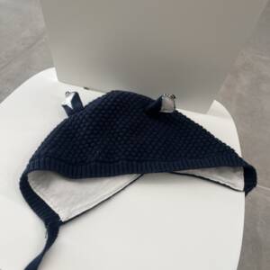Bonnet naissance noir