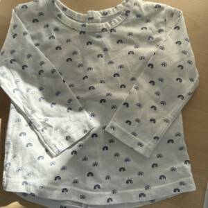 T-shirt ML arc en ciel 3 mois La Redoute