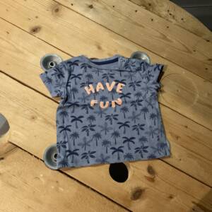 T-shirt have fun In extenso 6-12 mois