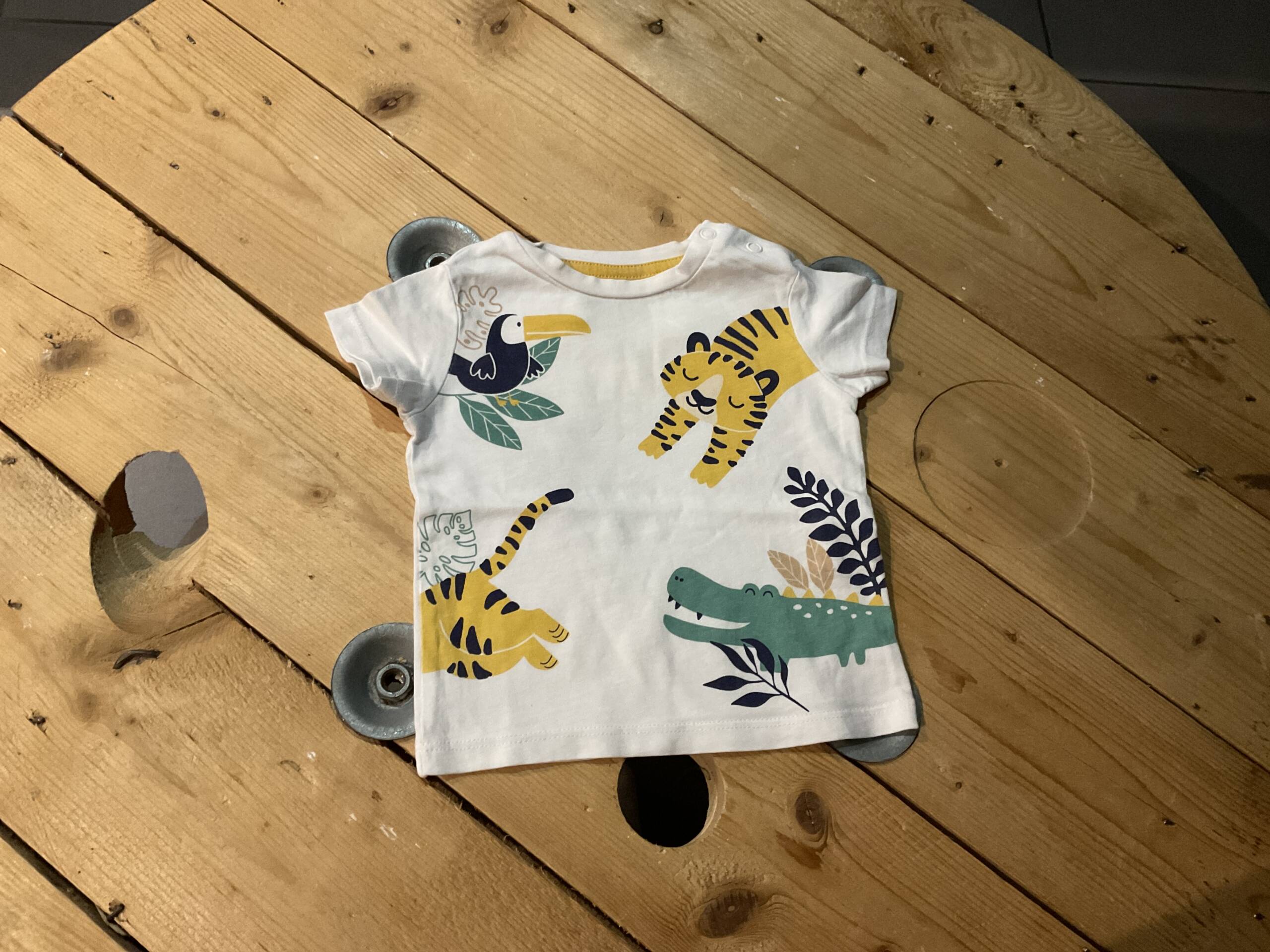 T-shirt animaux In extenso 6-12 mois