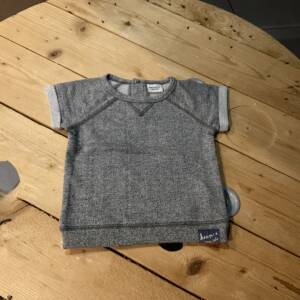 T-shirt chiné gris Tape à l'Œil 6-12 mois