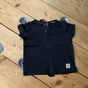T-shirt mini dude marine Kiabi 6-12 mois