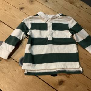 Polo manches longues rayé Primark 6-12 mois
