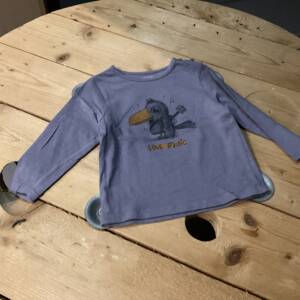 T-shirt manches longues loge music Kiabi 6-12 mois