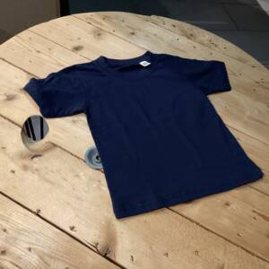 T-shirt bleu marine Sans marque 18-24 mois