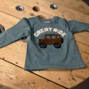T-shirt manches longues voiture Orchestra 18-24 mois