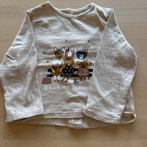 T-shirt ML back to school 6 mois Verbaudet