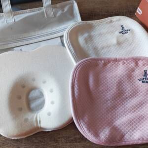 Oreiller coton mémoire forme 0/12m Superbe bébé Taille unique