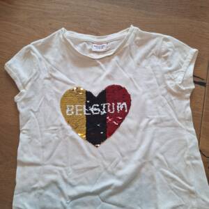 T-shirt belgium taille 4 ans