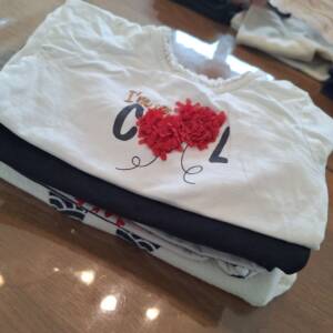 Lot de 9 t-shirt + 1 pull taille 3 ans