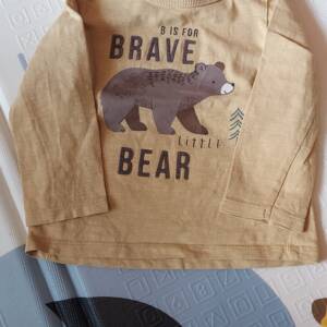 T shirt manches longues C&A 6-12 mois